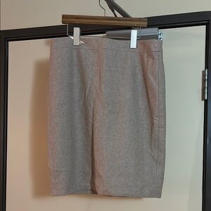 J. Crew Light Brown Pencil Skirt